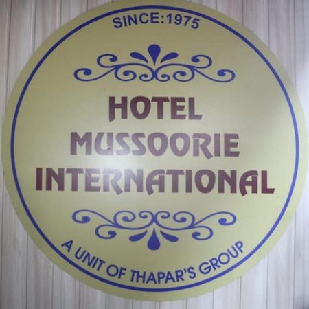 Hotel Mussoorie International Exterior photo